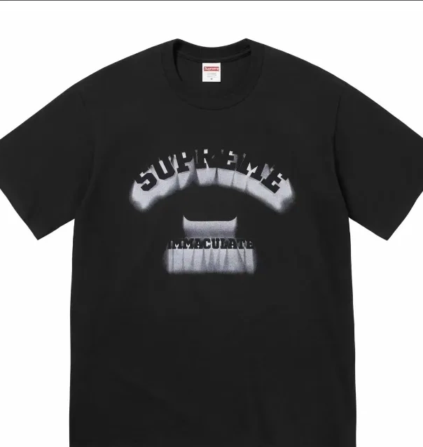 and T-shirt S Tee L Black 24SS Short Shadow 3D sleeved Shadow XL M White Logo 1006